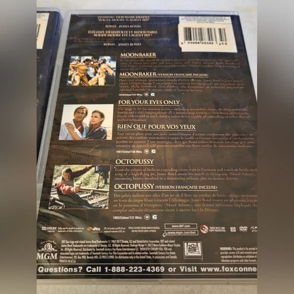DVDs - Roger Moore 007 Collection Volumes 1 & 2 - Picture 5 of 11